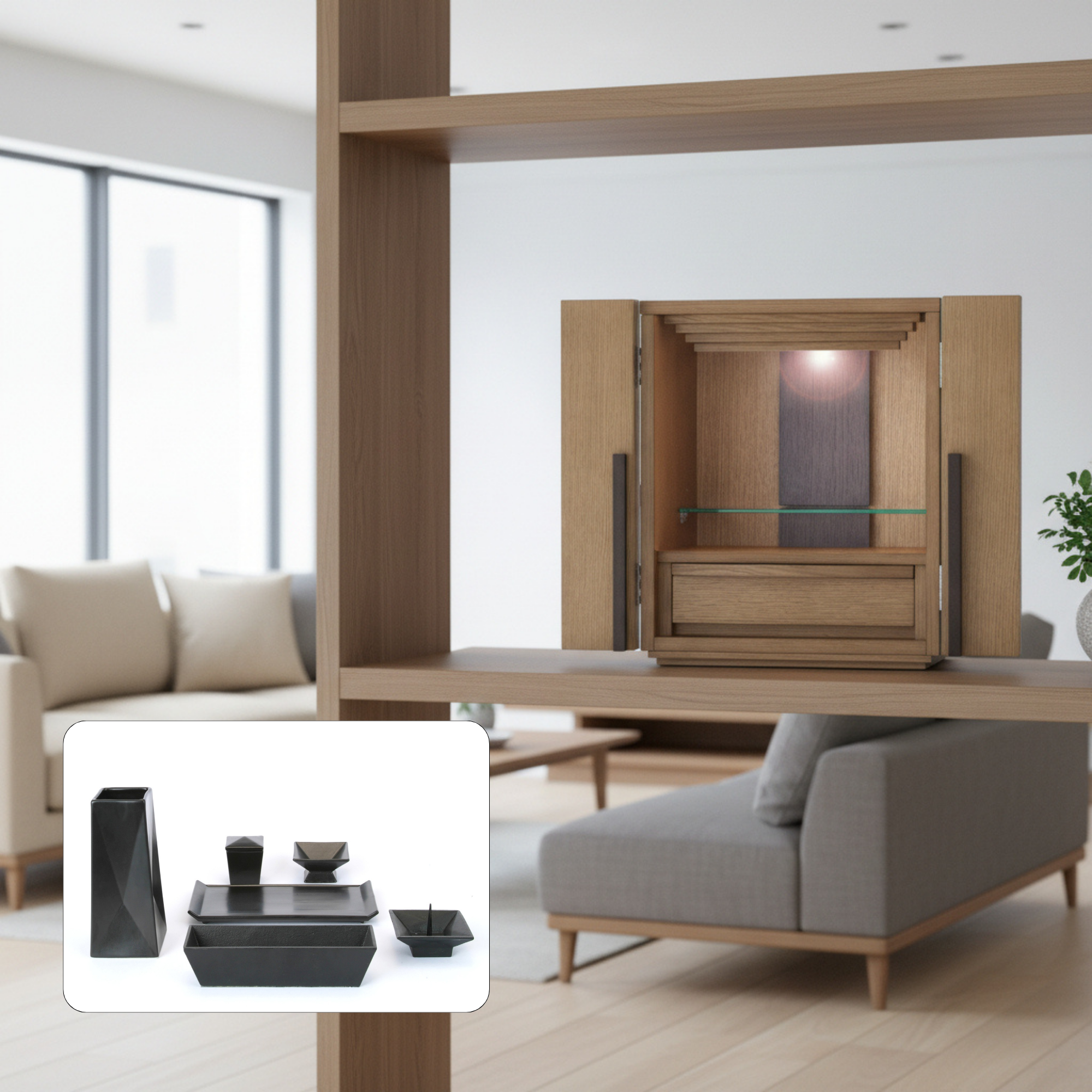 おぶつだん『はつき』ナチュラル