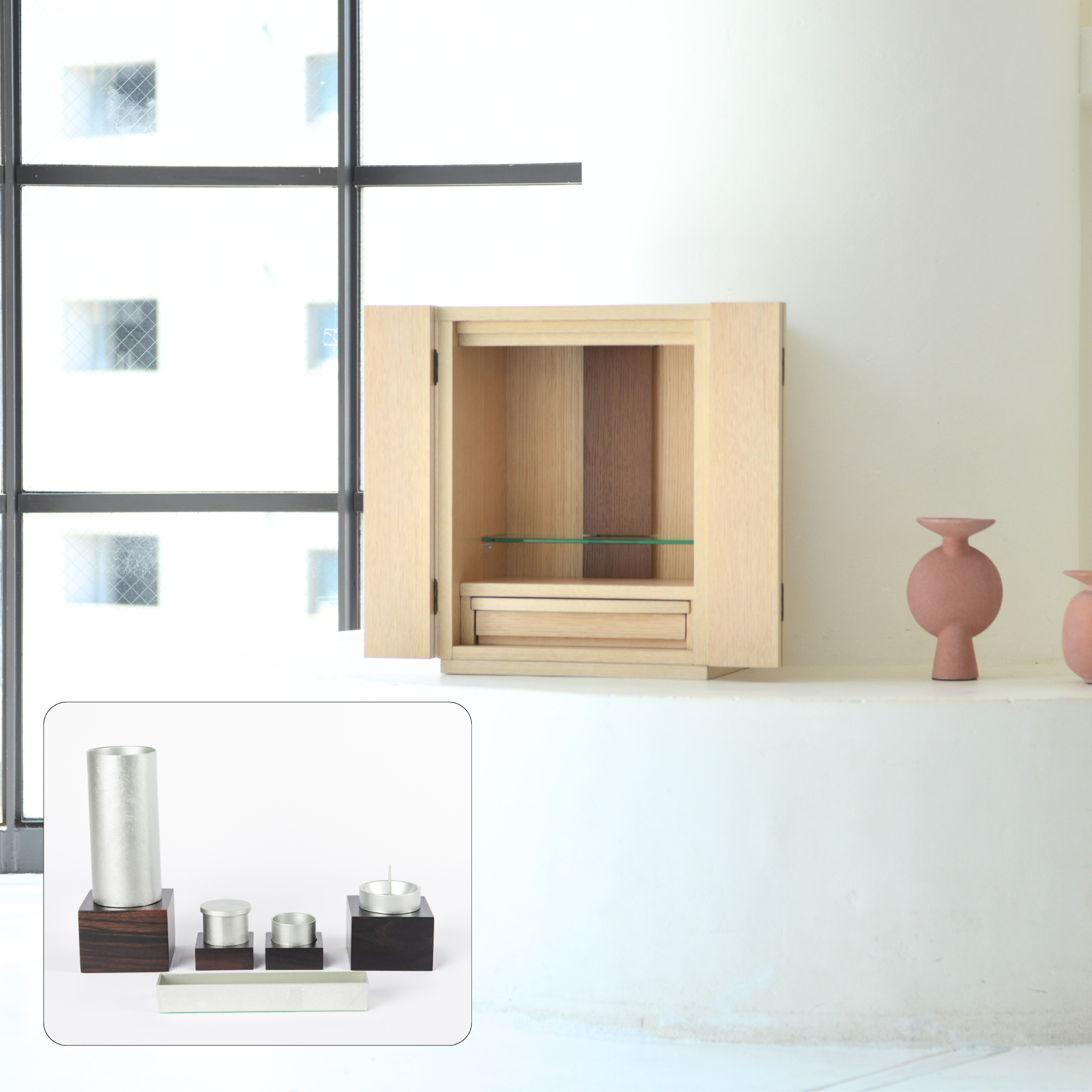 おぶつだん『つぼみ』 ナチュラル