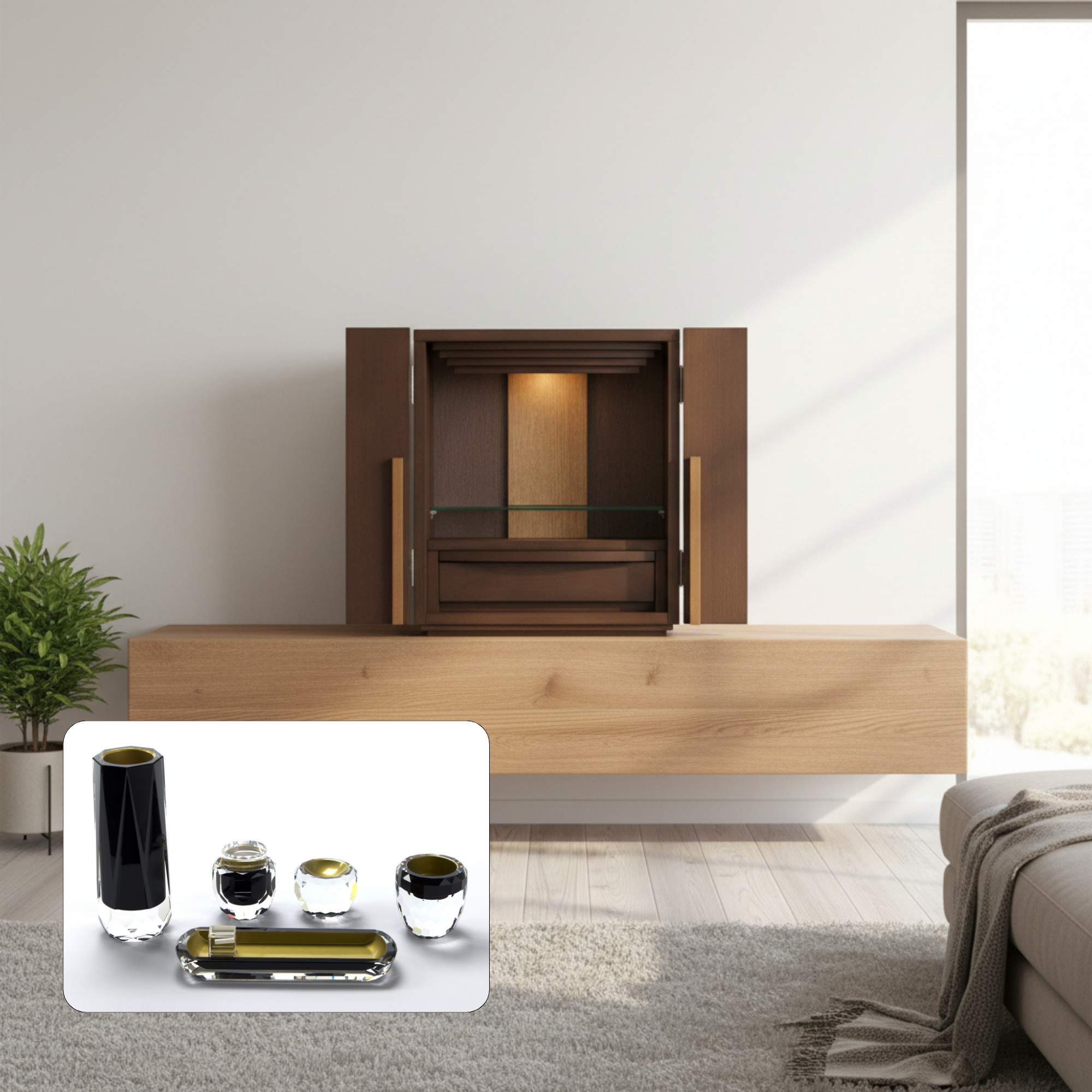 おぶつだん 『はつき』ダーク