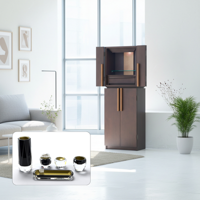 おぶつだん 『かなで』台付 ブラウン