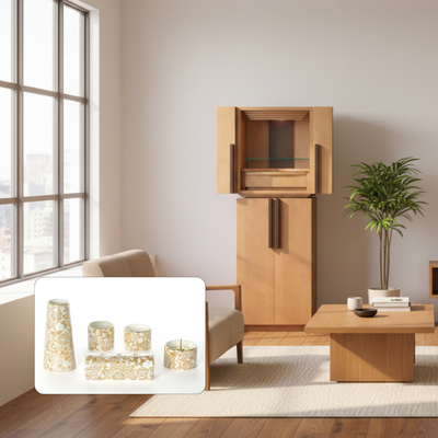 おぶつだん 『かなで』台付 ナチュラル