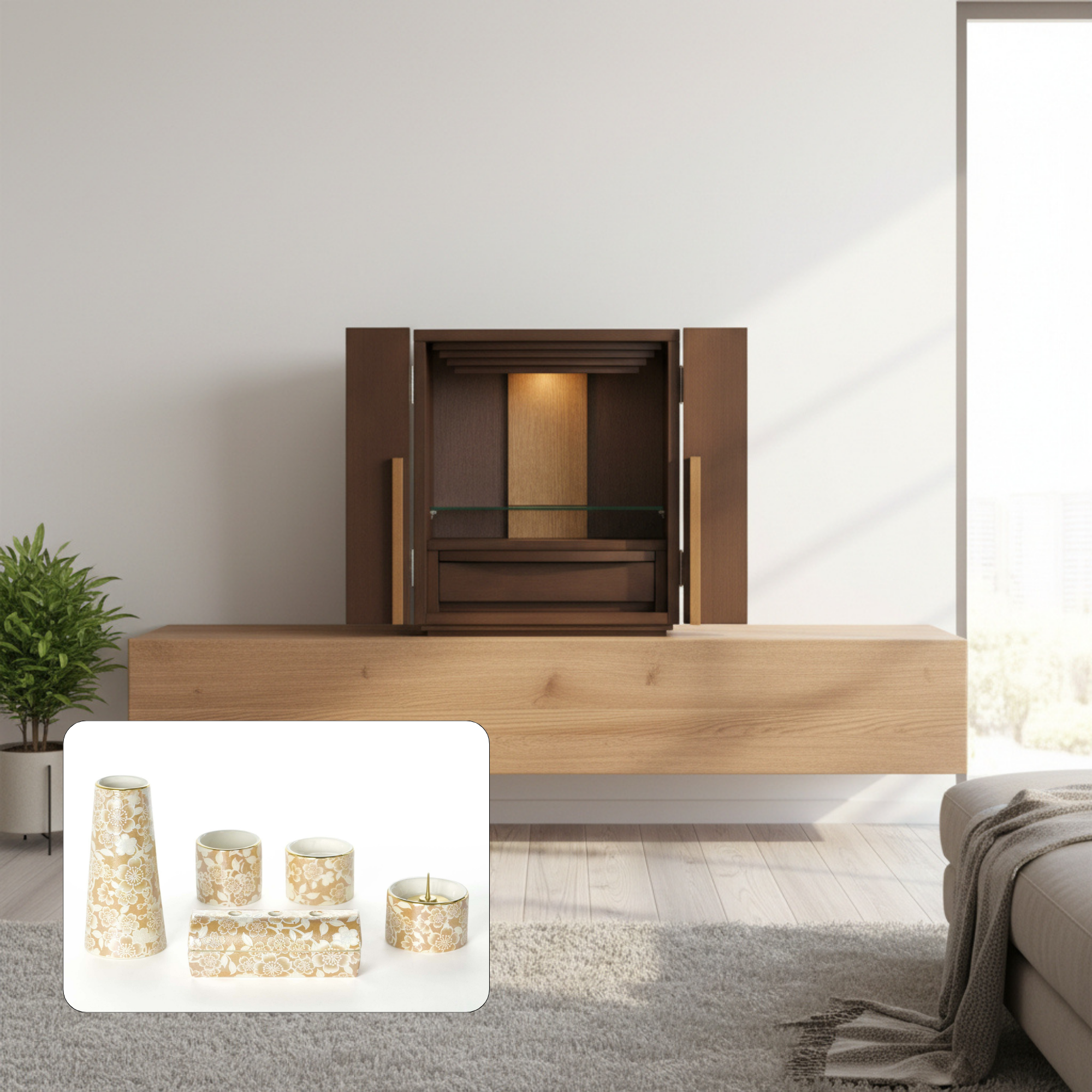 おぶつだん 『はつき』ダーク