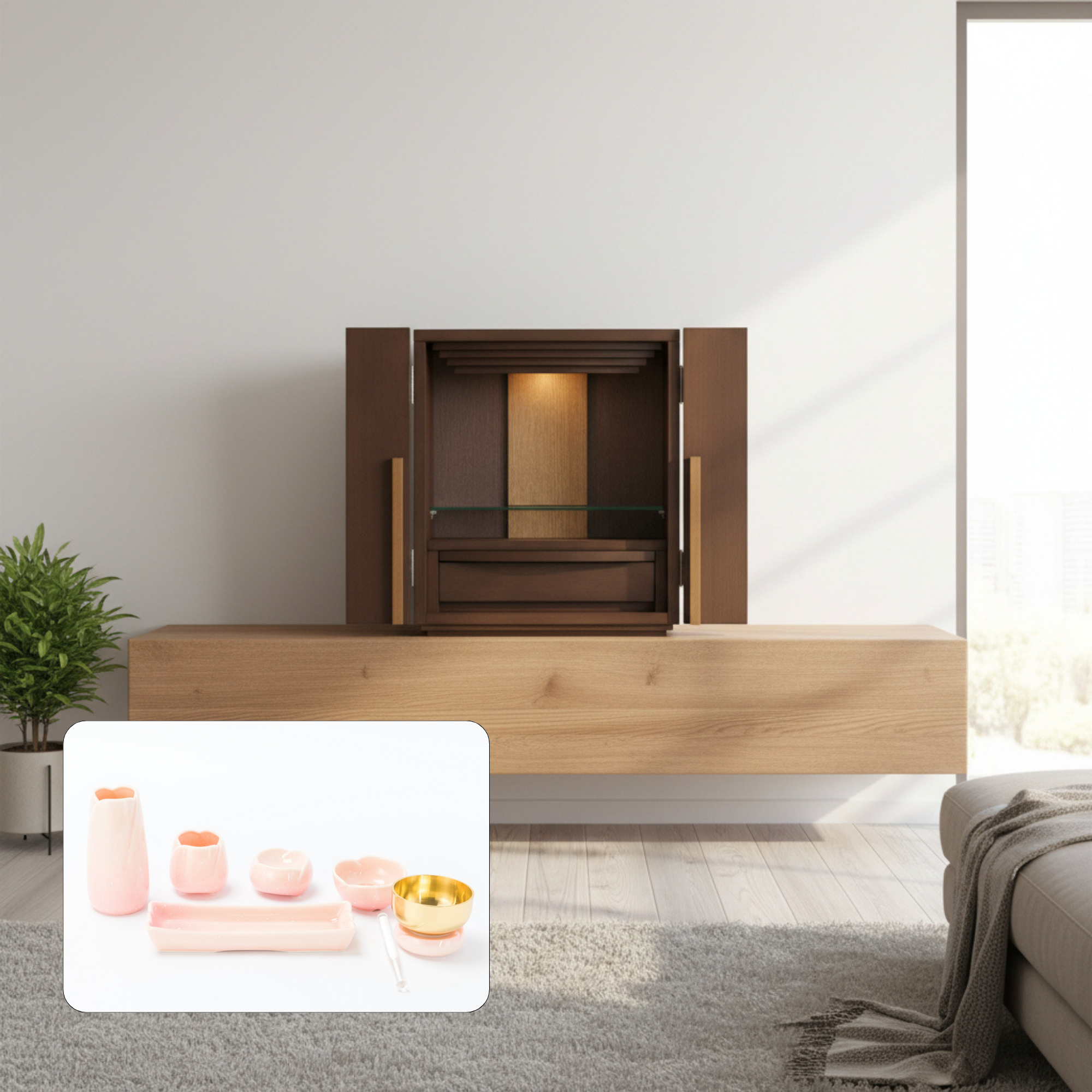 おぶつだん 『はつき』ダーク