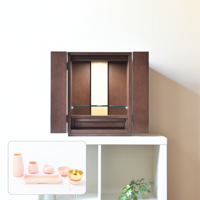 おぶつだん 『つぼみ』 ブラウン