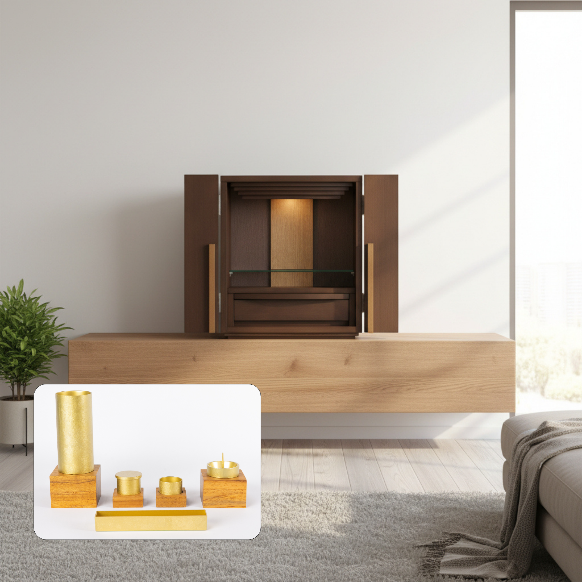 おぶつだん 『はつき』ダーク