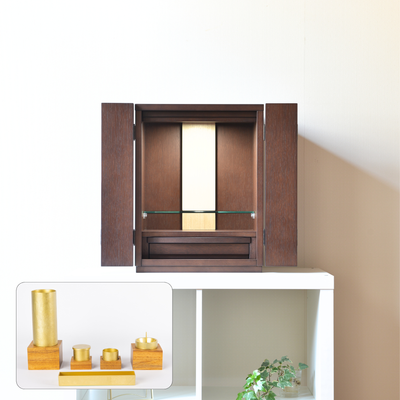 おぶつだん 『つぼみ』 ブラウン