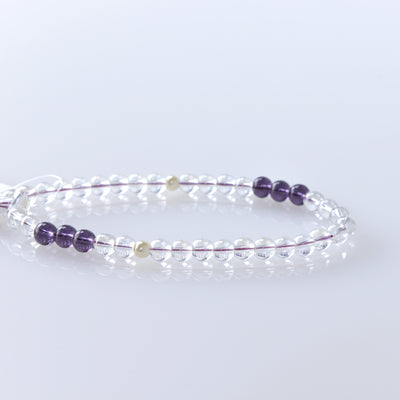 紗つむぎ オーロラクリスタル すみれ色