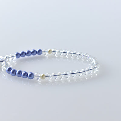 紗つむぎ オーロラクリスタル 瑠璃色（るりいろ）