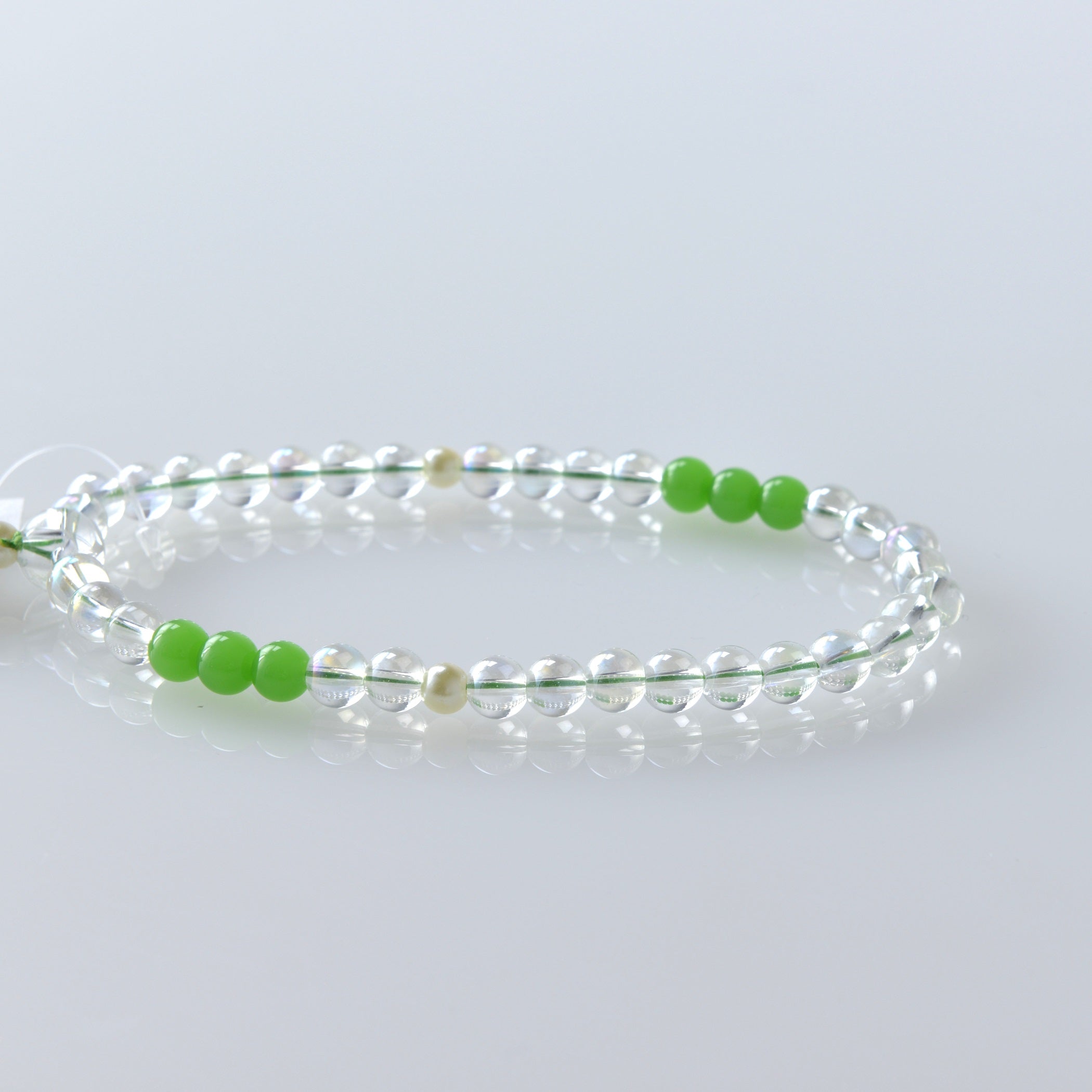 紗つむぎ オーロラクリスタル 常磐色（ときわいろ）