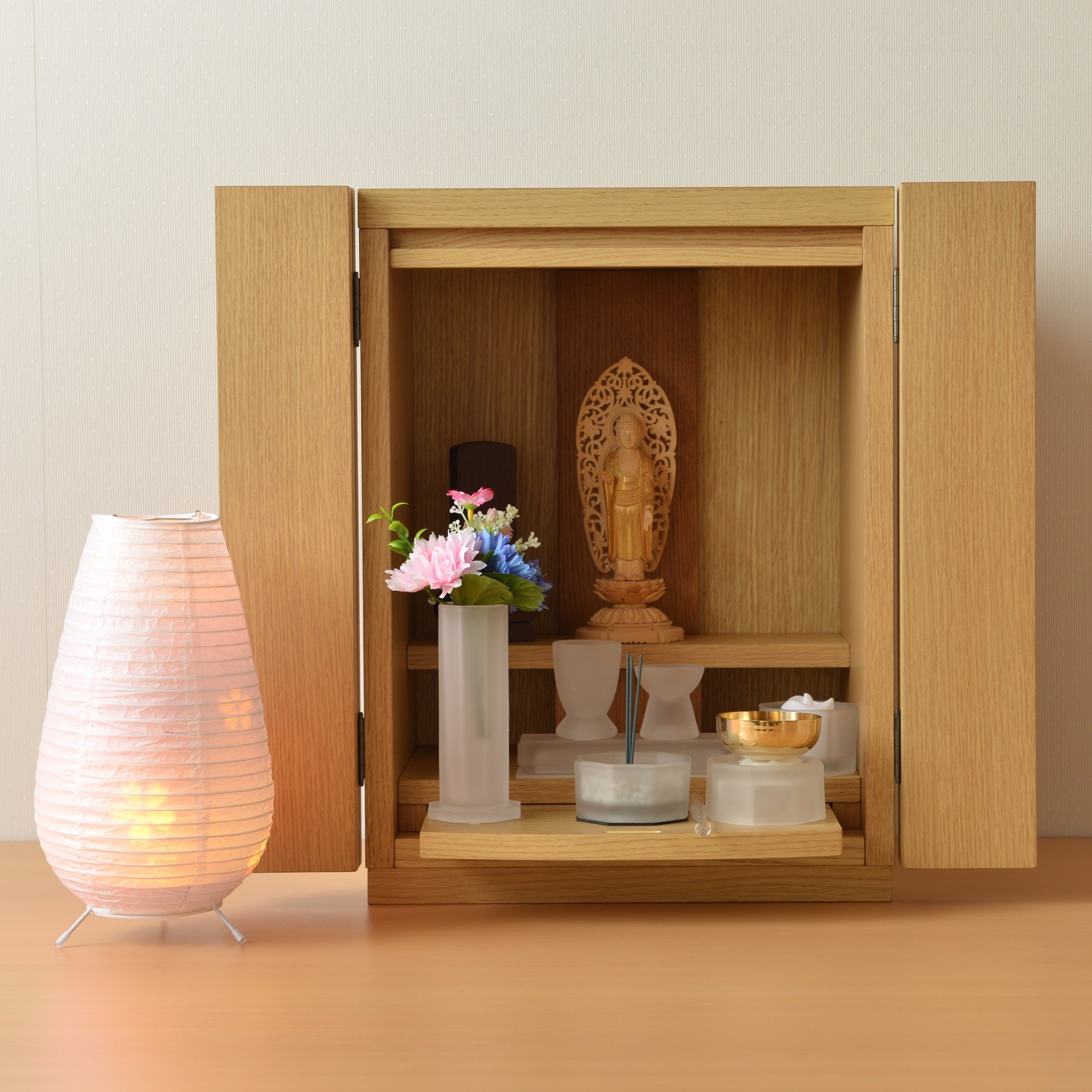 オリジナル LED 盆提灯「ゆらら」