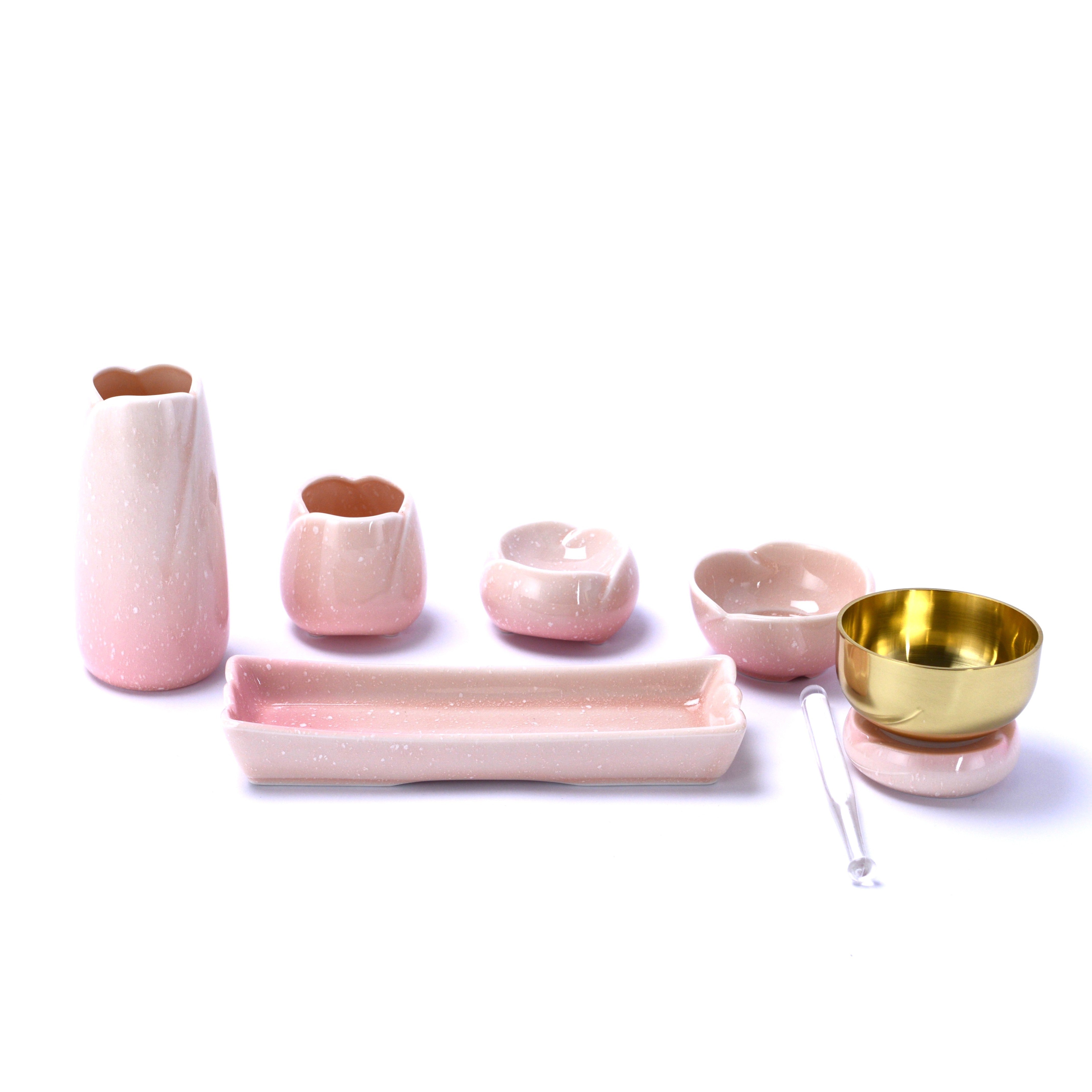 仏具セット　陶器さくら