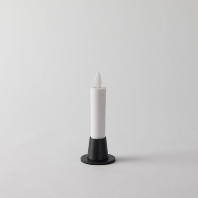 LED充電式ローソク　リモコン　台付