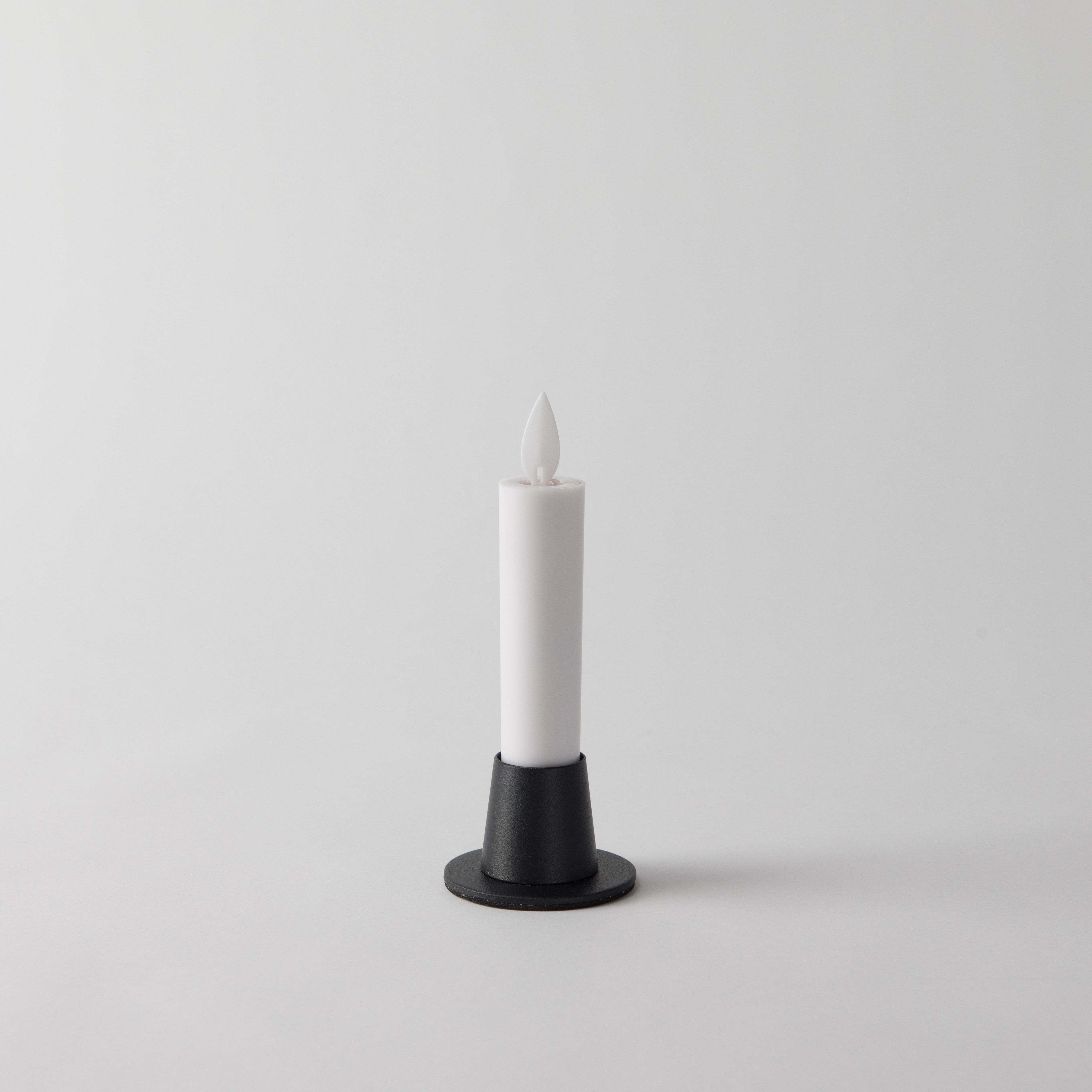 LED充電式ローソク　リモコン　台付