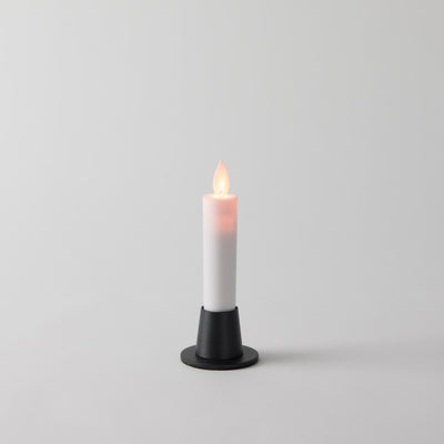 LED充電式ローソク　リモコン　台付