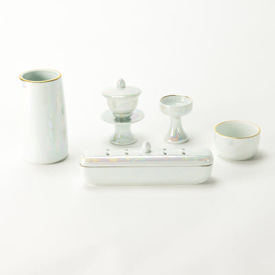 仏具セット 陶器有田焼 パール