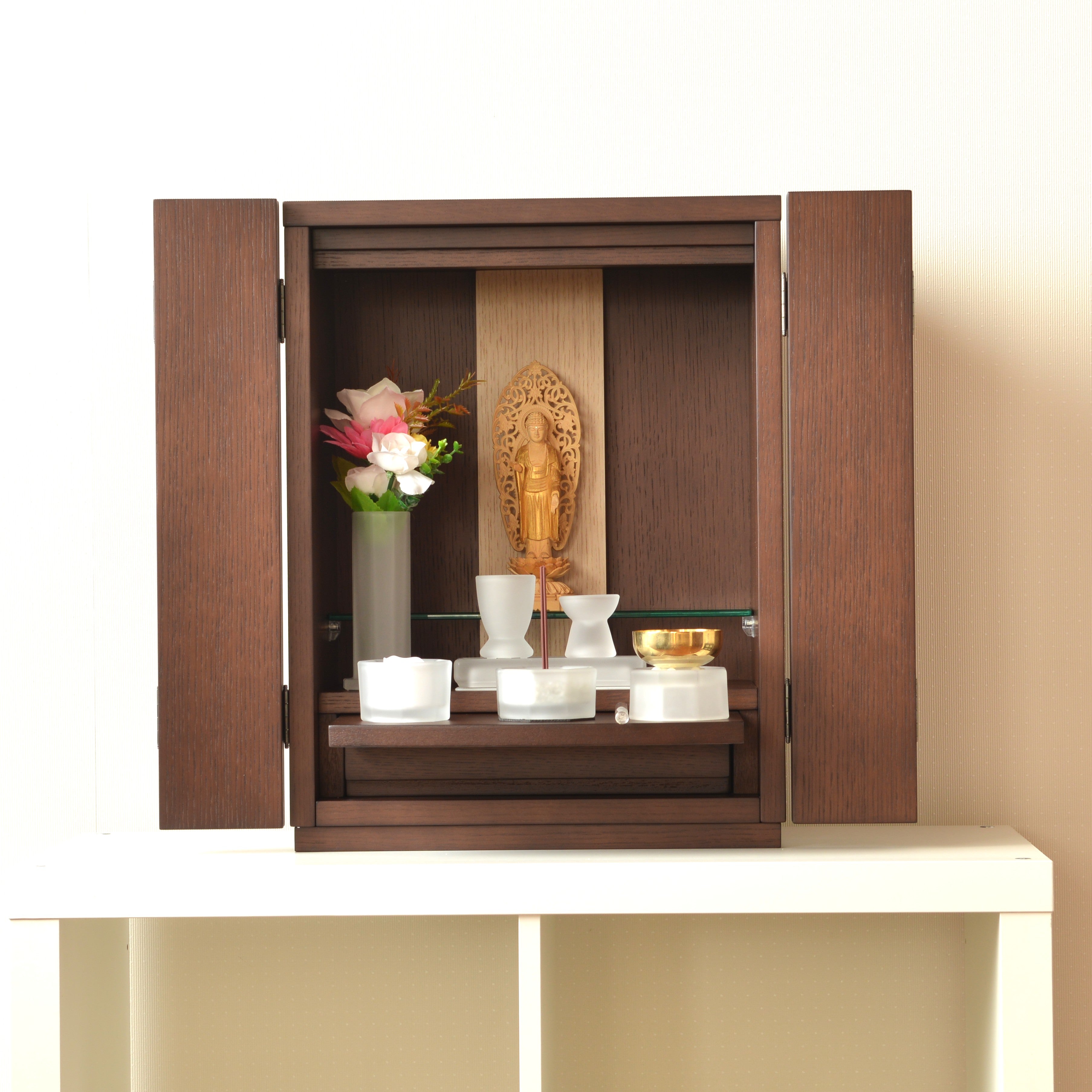 おぶつだん 『つぼみ』 ブラウン