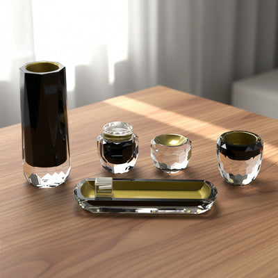 仏具セット クリスタル黒塗スフィア