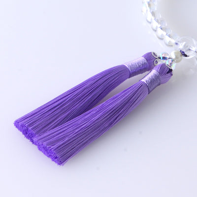 紗つむぎ オーロラクリスタル すみれ色