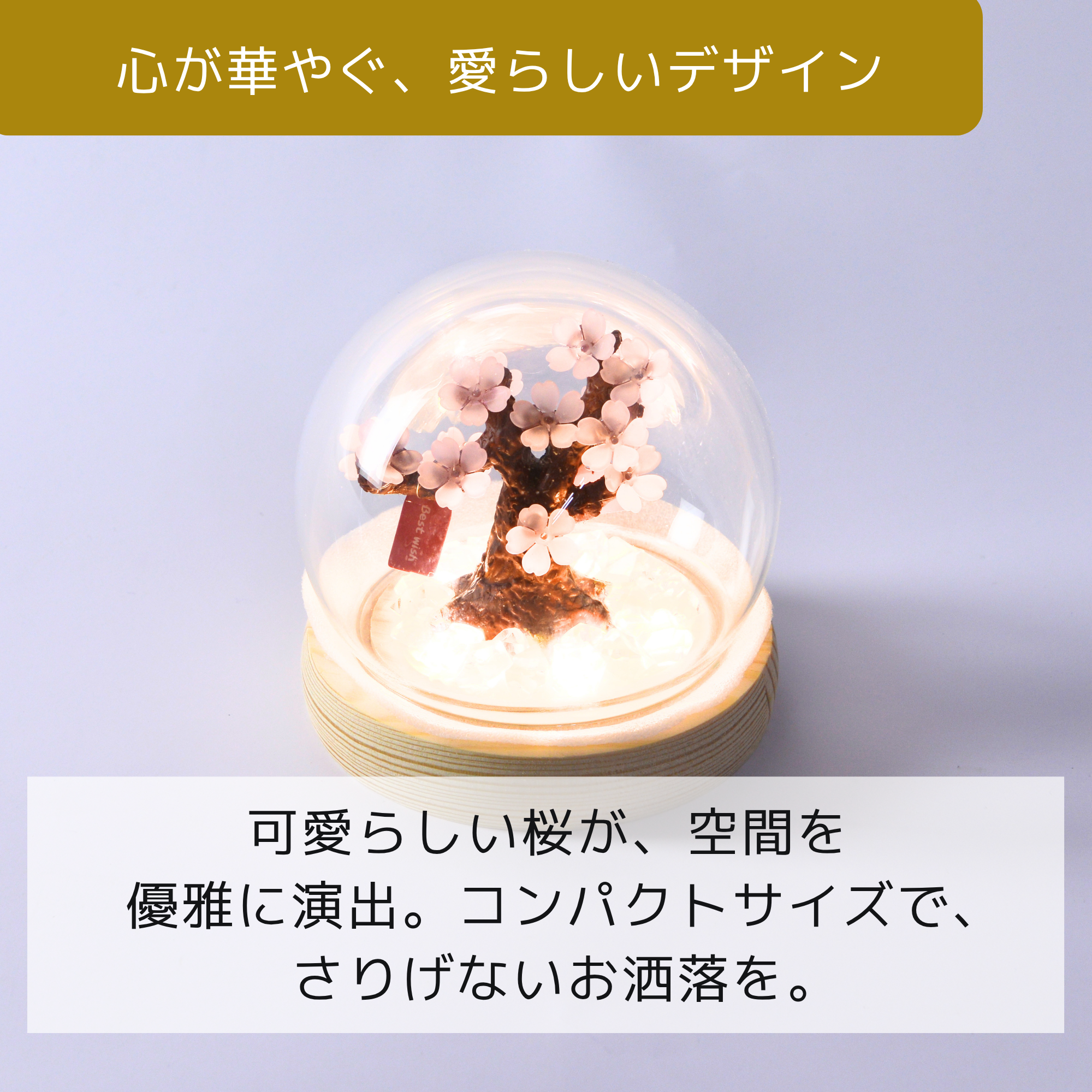 さくら LEDライト