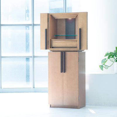 おぶつだん 『かなで』台付 ナチュラル