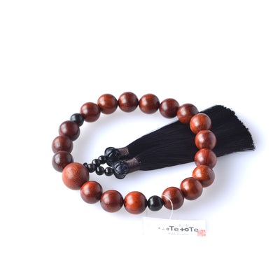 紫檀 男性用 数珠ケース付