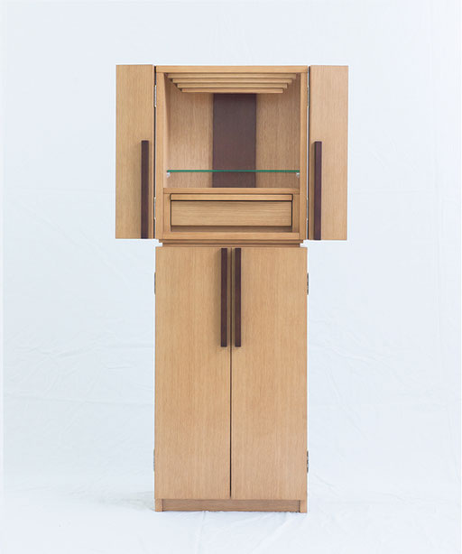 おぶつだん 『かなで』台付 ナチュラル