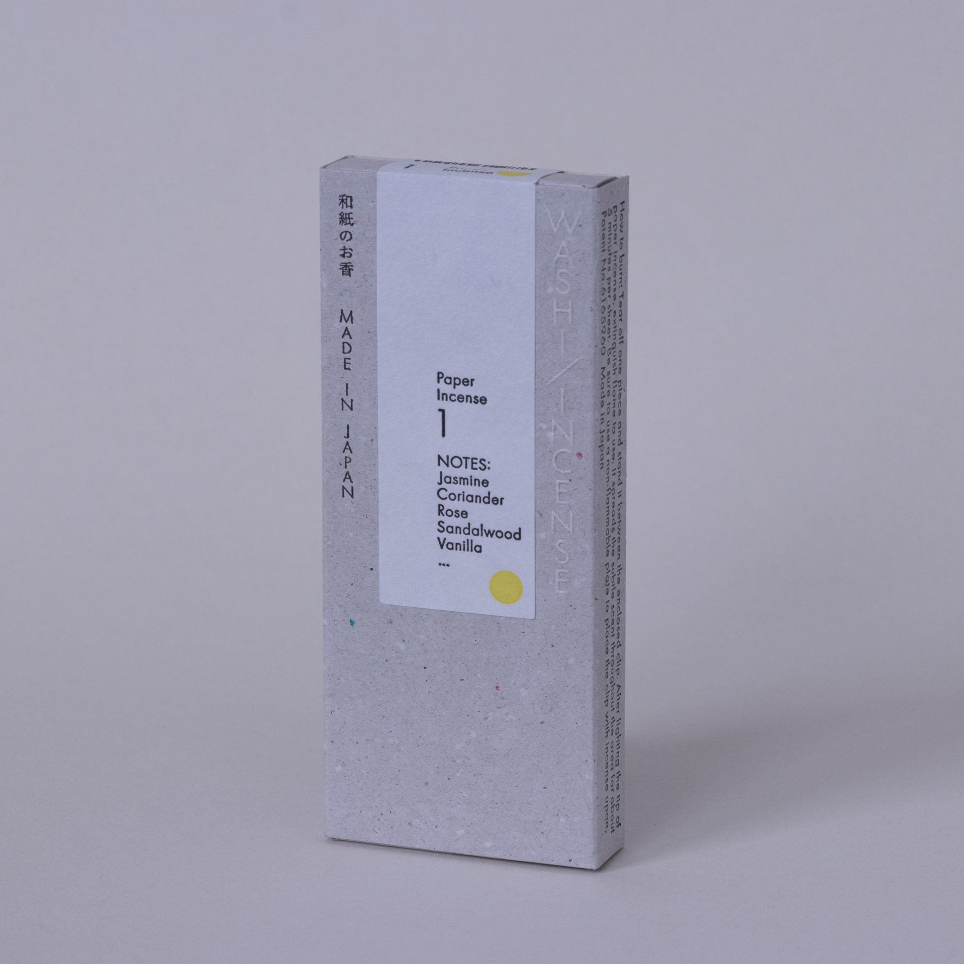 線香　WASHI INCENSE　＃１ フローラルな香り