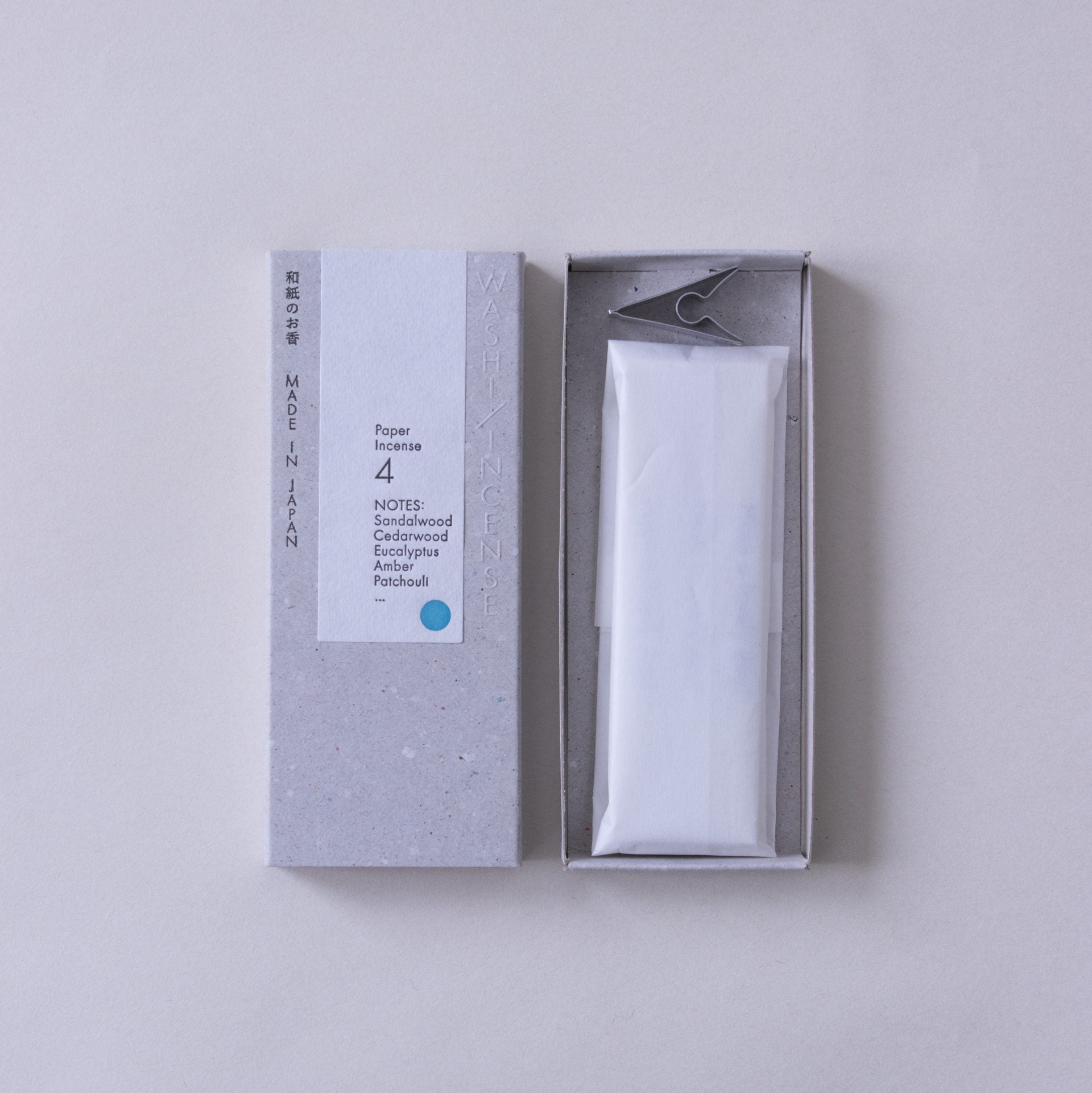 線香　WASHI INCENSE　＃４ 白檀の香り