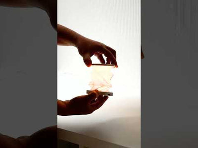 【受注生産品】火を使わない充電式コードレス LEDライト ほのり