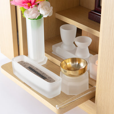 【浄土真宗用】仏具セット　おとは　角香炉セット